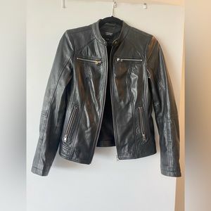 LEATHER MOTO JACKET